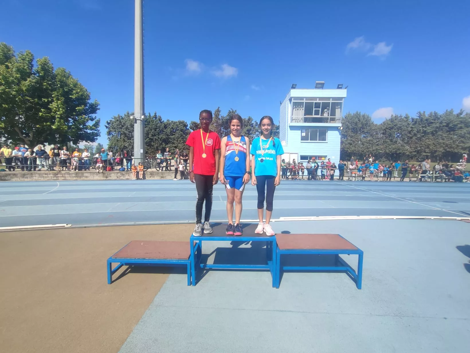 Podio Campeonato Sub 12 