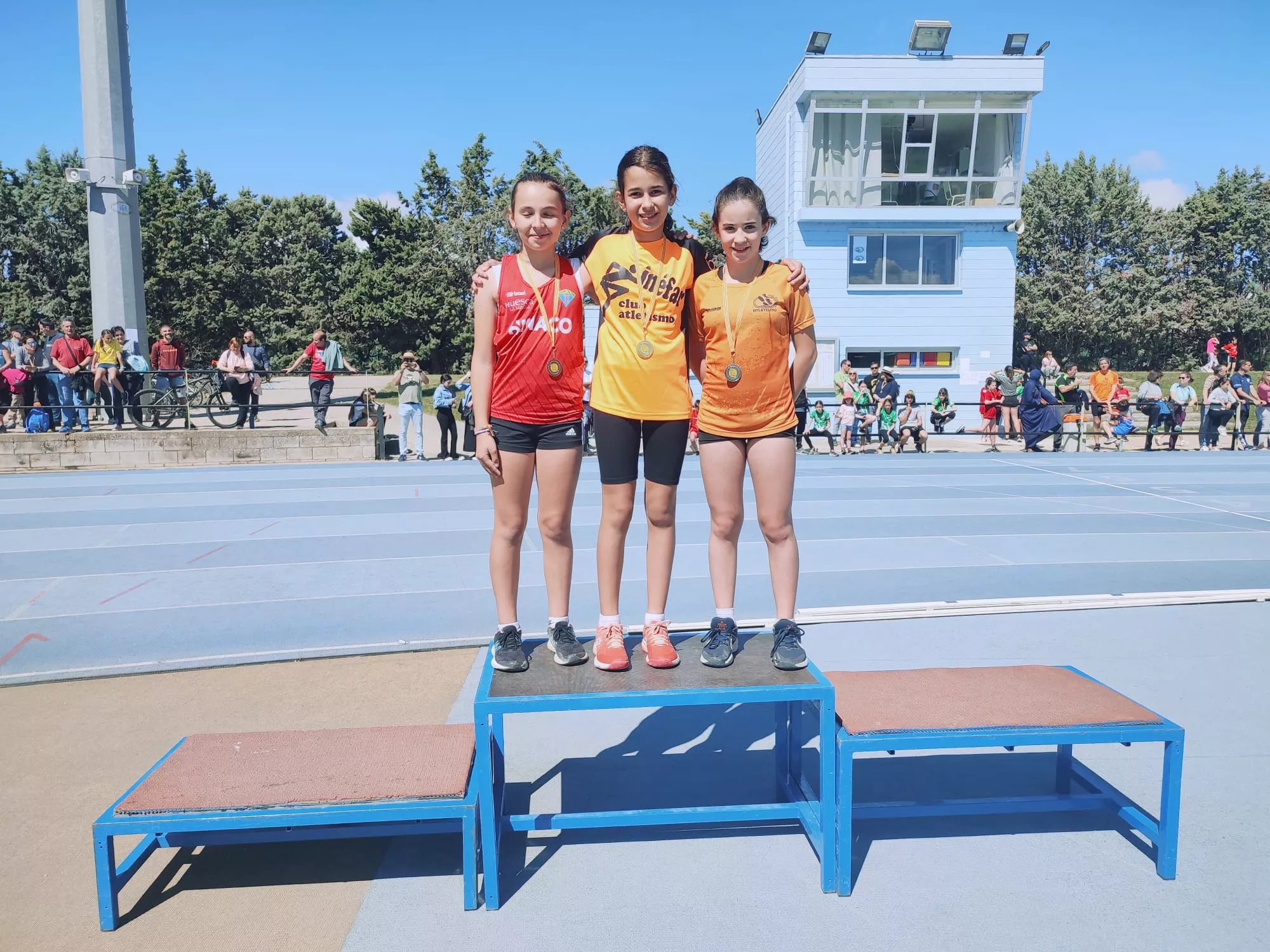 Podio Campeonato Sub 12 