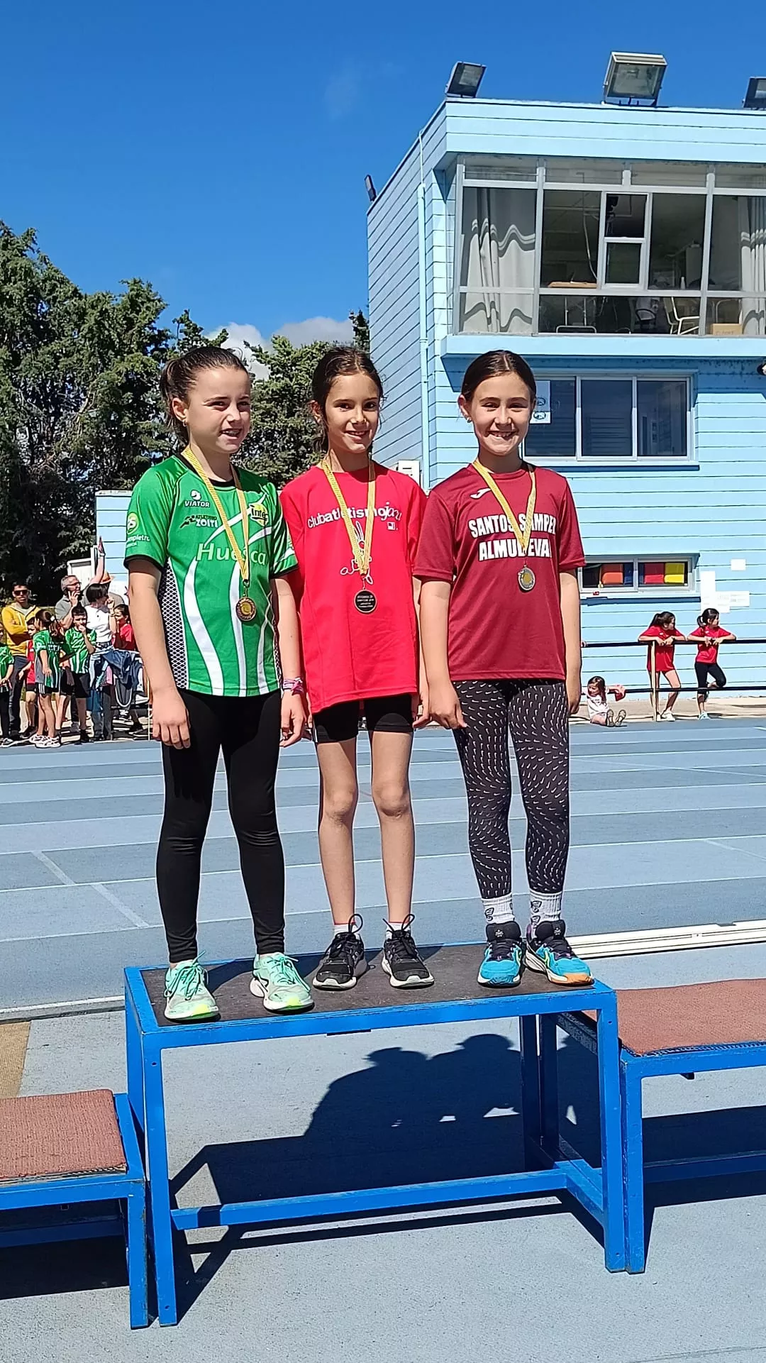 Podio Campeonato Sub 12 