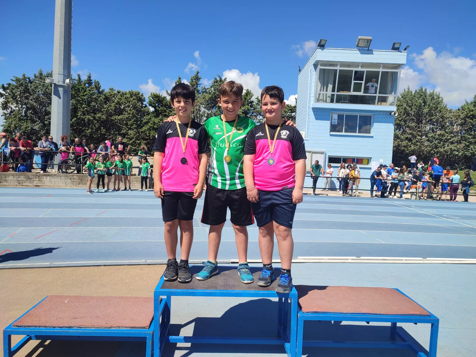 Podio Campeonato Sub 12 