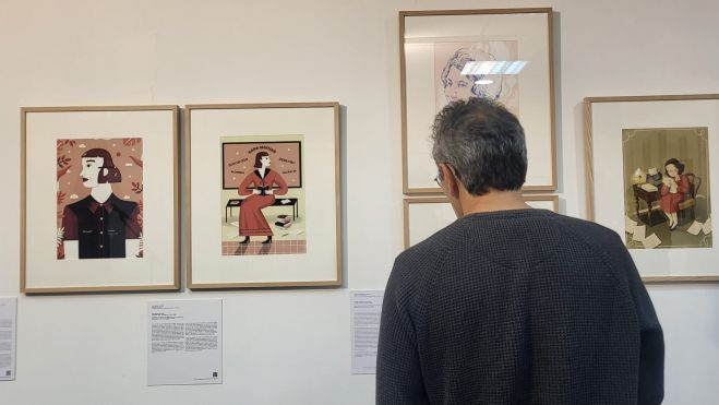 La exposición se puede visitar hasta el 15 de enero en el Museo Pedagógico de Aragón. Foto Myriam Martínez La exposición se puede visitar hasta el 15 de enero en el Museo Pedagógico de Aragón. Foto Myriam Martínez