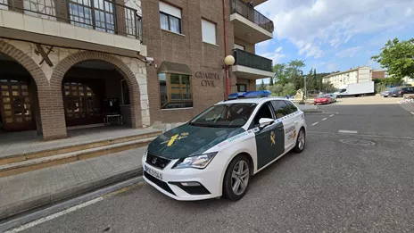 El autor del robo fue detenido tras la rápida intervención de la Guardia Civil de Fraga