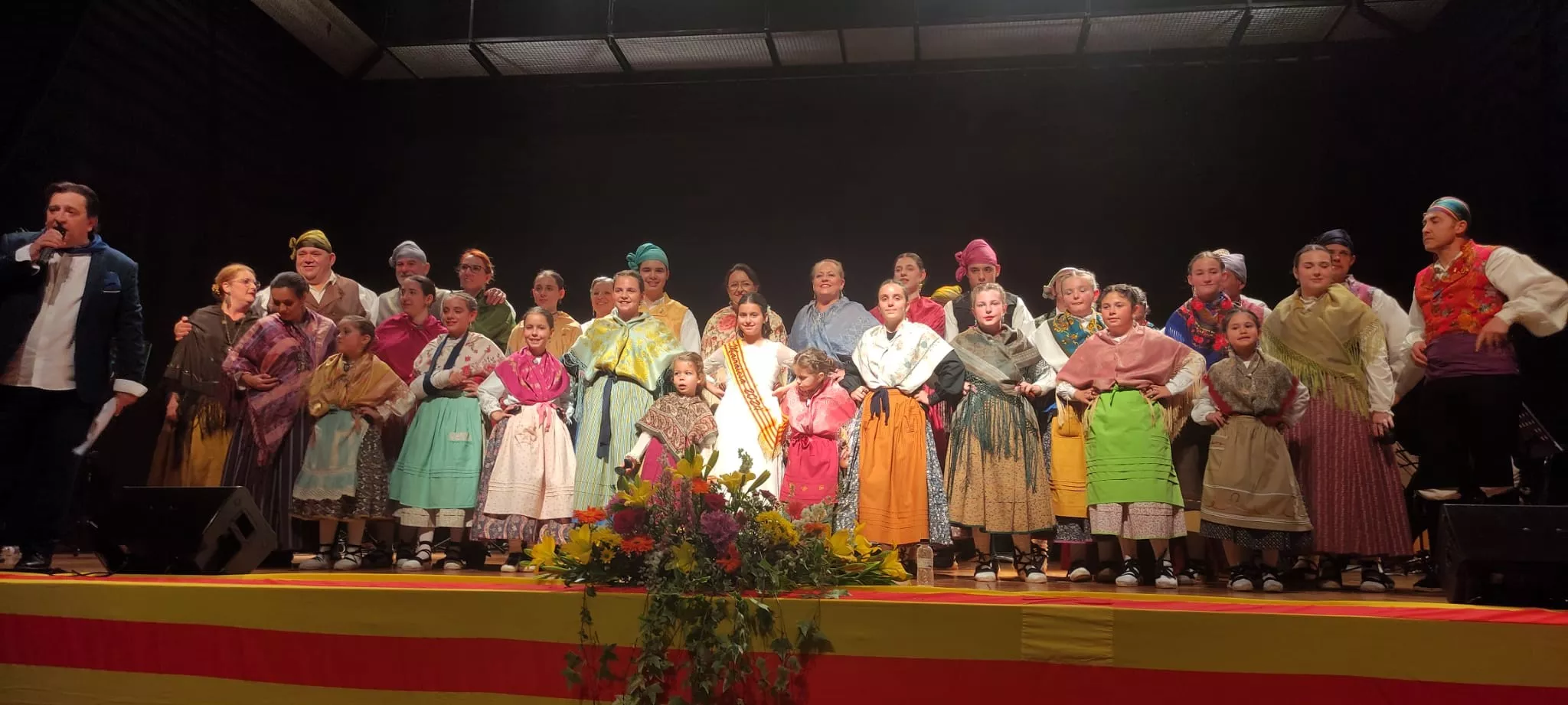 Presentación de las mairalesas en Tardienta.