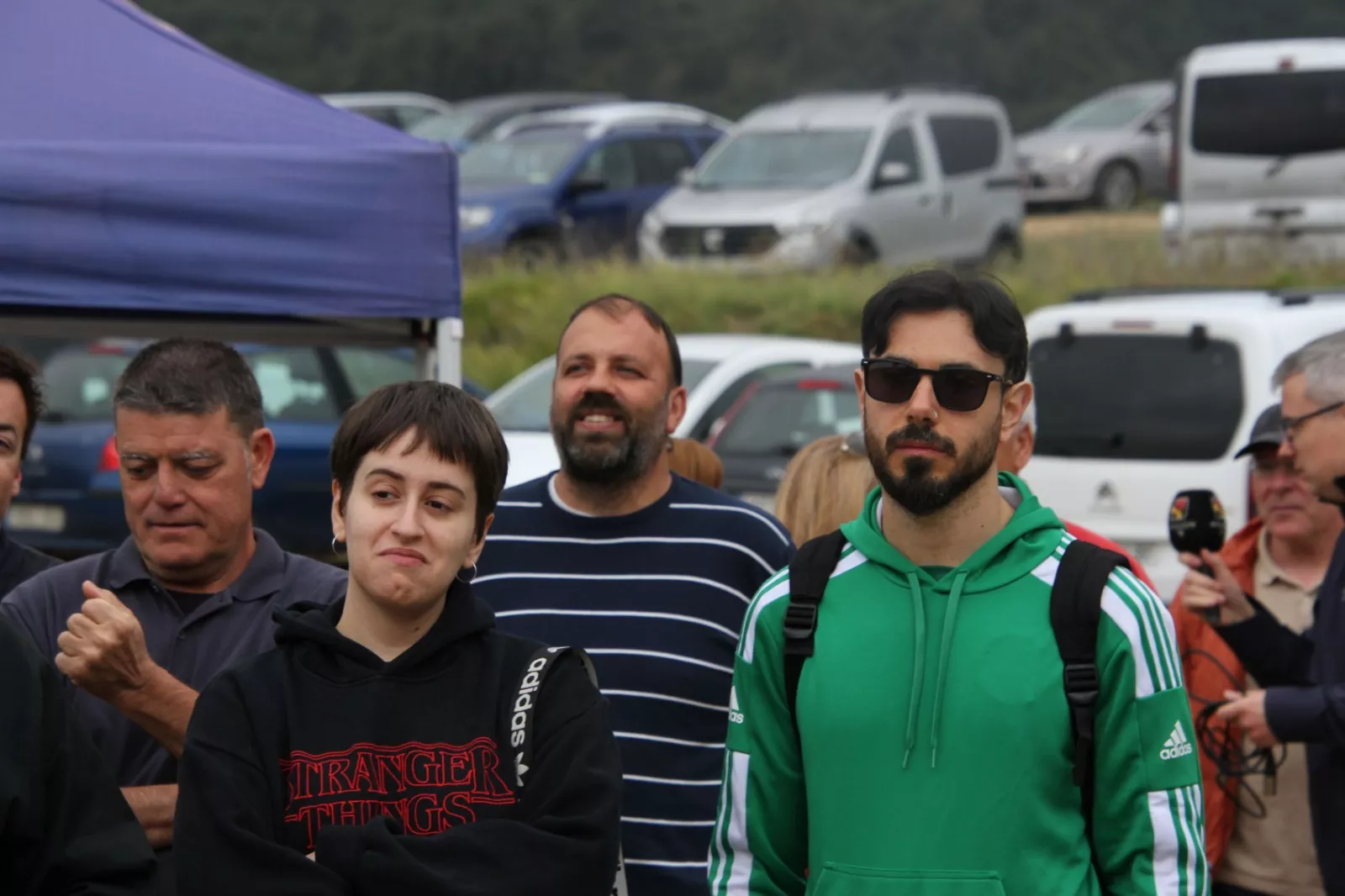 Sexta edición de la VI Trinchera Viviente de la Ruta Orwell en Alcubierre. Foto Carlos Neofato