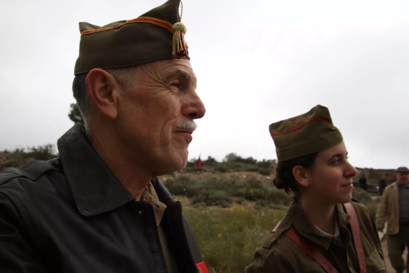 Sexta edición de la VI Trinchera Viviente de la Ruta Orwell en Alcubierre. Foto Carlos Neofato