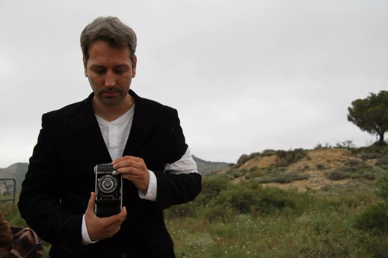 Sexta edición de la VI Trinchera Viviente de la Ruta Orwell en Alcubierre. Foto Carlos Neofato