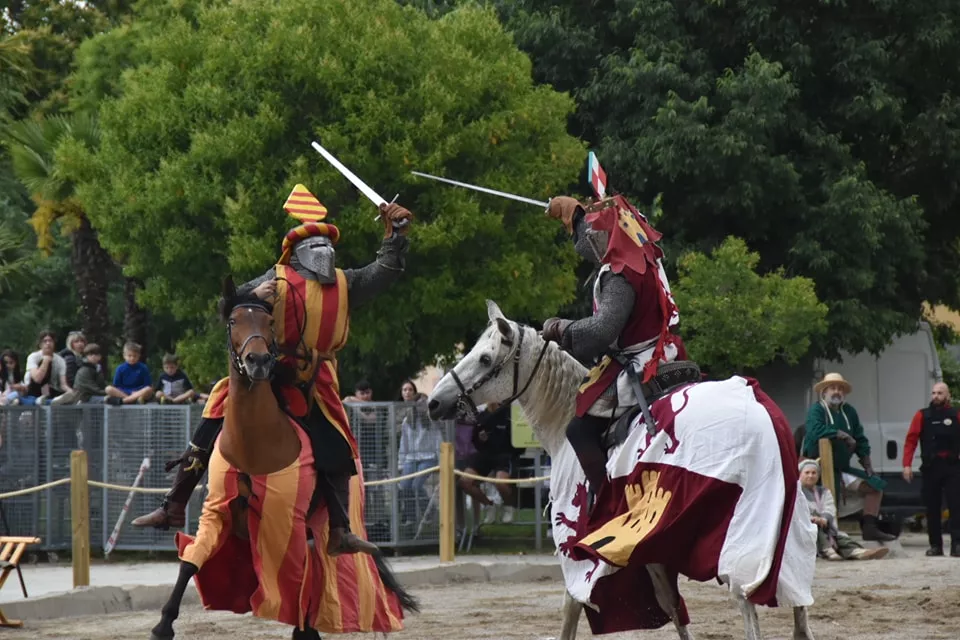 Torneo medieval del Homenaje Templario a Jaime I y Guillem de Mont-Rodón.