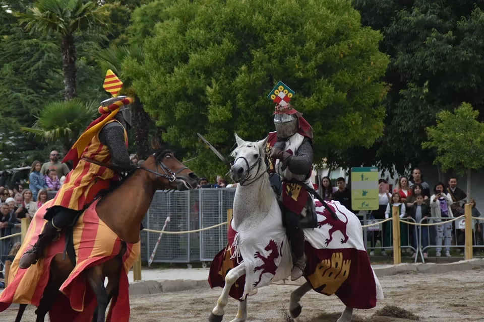 Torneo medieval del Homenaje Templario a Jaime I y Guillem de Mont-Rodón.
