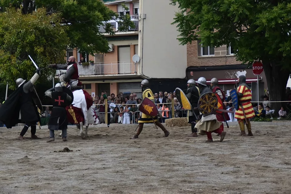 Torneo medieval del Homenaje Templario a Jaime I y Guillem de Mont-Rodón.