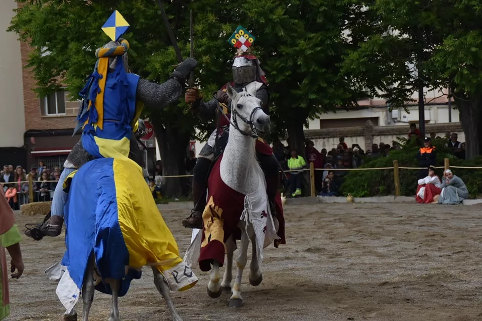 Torneo medieval del Homenaje Templario a Jaime I y Guillem de Mont-Rodón.