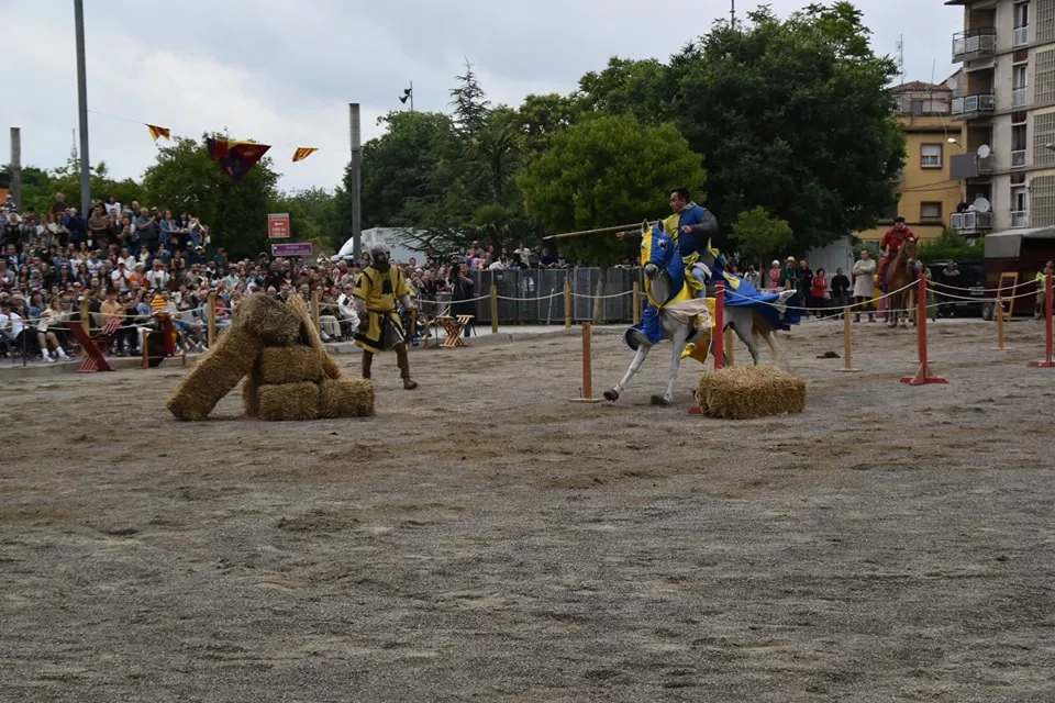 Torneo medieval del Homenaje Templario a Jaime I y Guillem de Mont-Rodón.