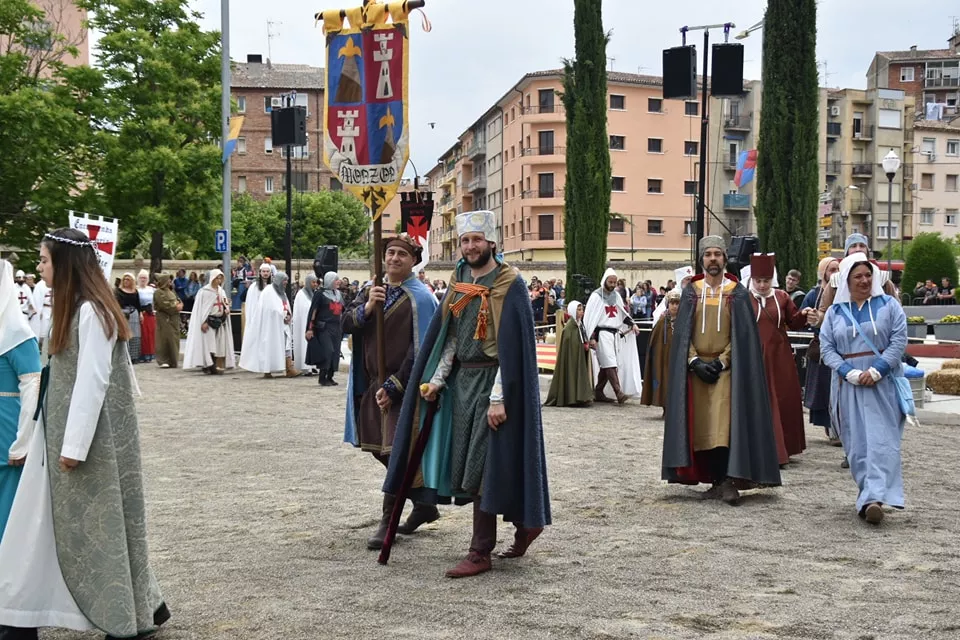 Torneo medieval del Homenaje Templario a Jaime I y Guillem de Mont-Rodón.