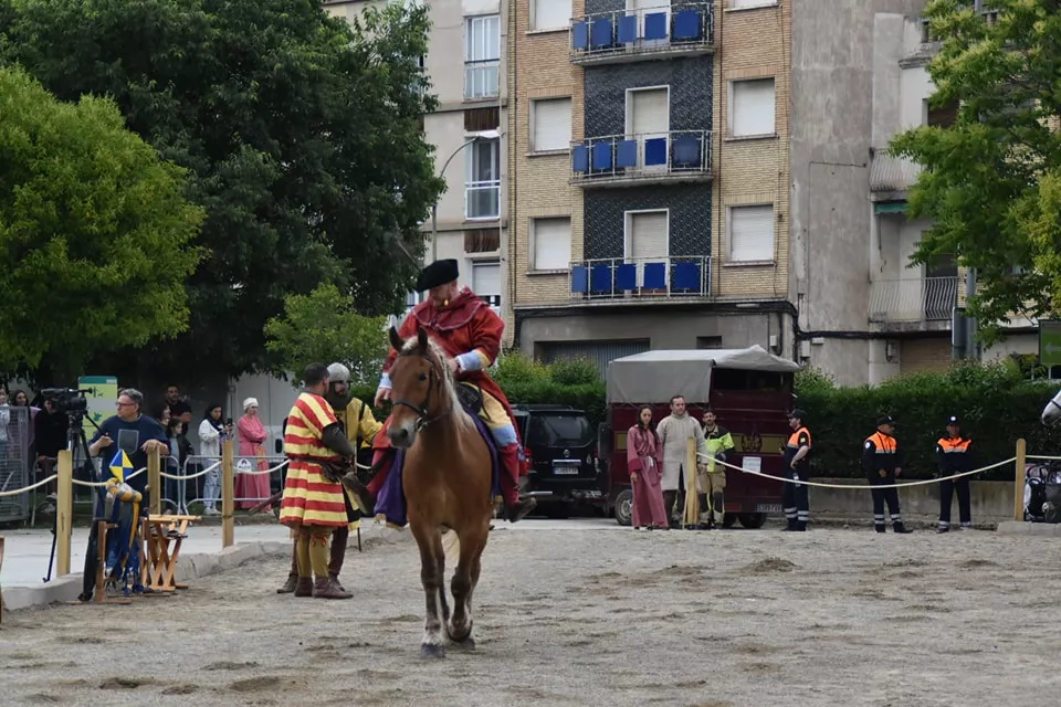 Torneo medieval del Homenaje Templario a Jaime I y Guillem de Mont-Rodón.