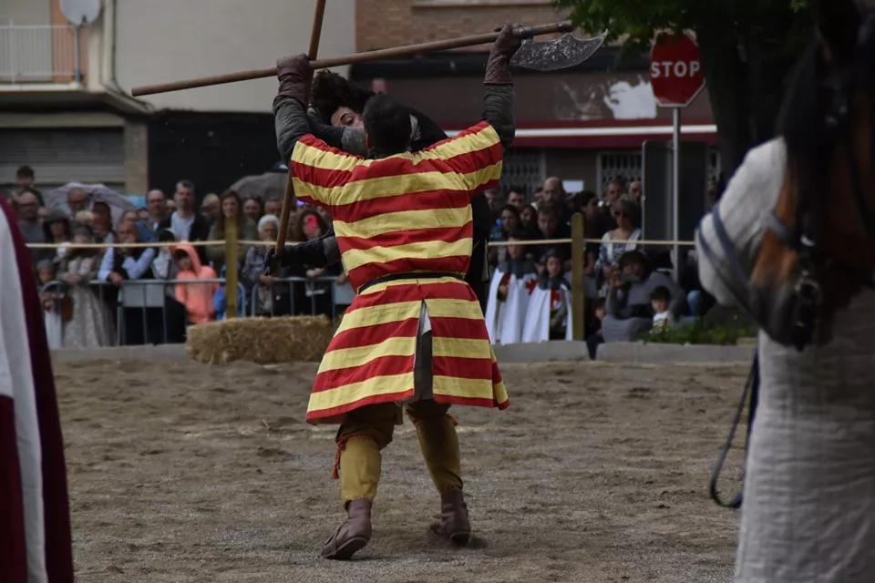 Torneo medieval del Homenaje Templario a Jaime I y Guillem de Mont-Rodón.