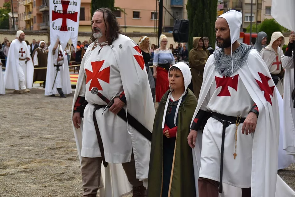 Torneo medieval del Homenaje Templario a Jaime I y Guillem de Mont-Rodón.