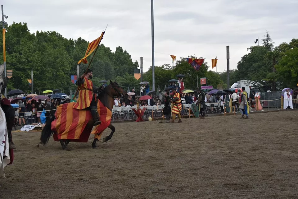 Torneo medieval del Homenaje Templario a Jaime I y Guillem de Mont-Rodón.