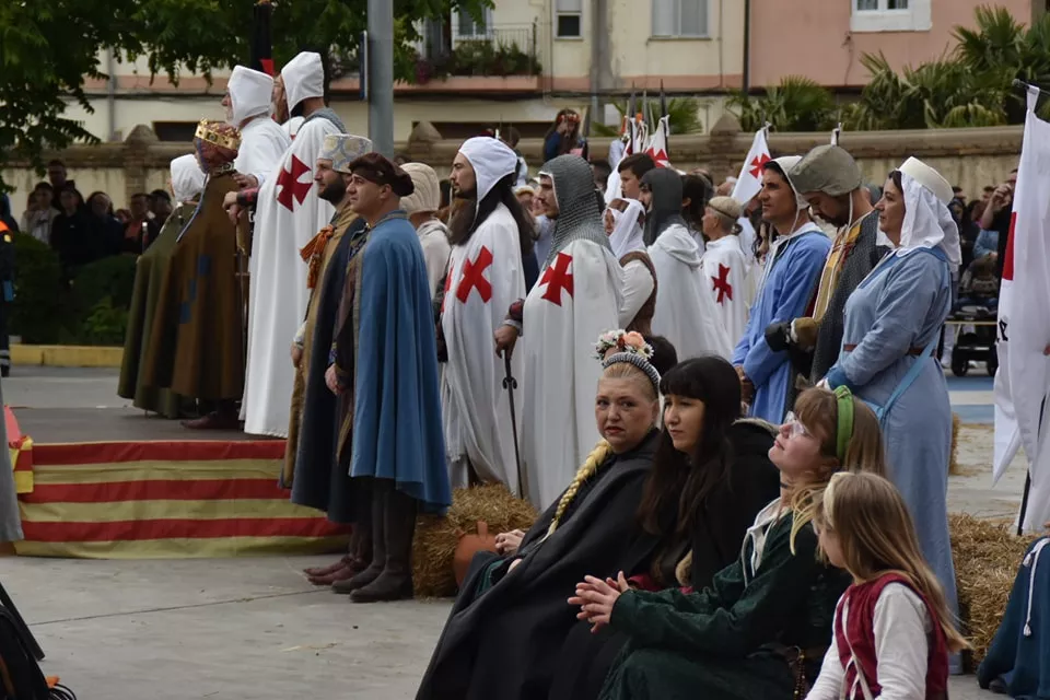 Torneo medieval del Homenaje Templario a Jaime I y Guillem de Mont-Rodón.