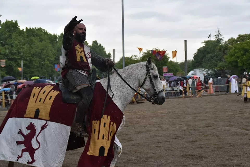 Torneo medieval del Homenaje Templario a Jaime I y Guillem de Mont-Rodón.