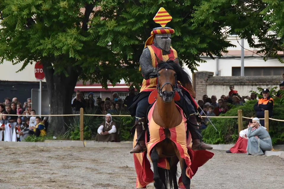 Torneo medieval del Homenaje Templario a Jaime I y Guillem de Mont-Rodón.