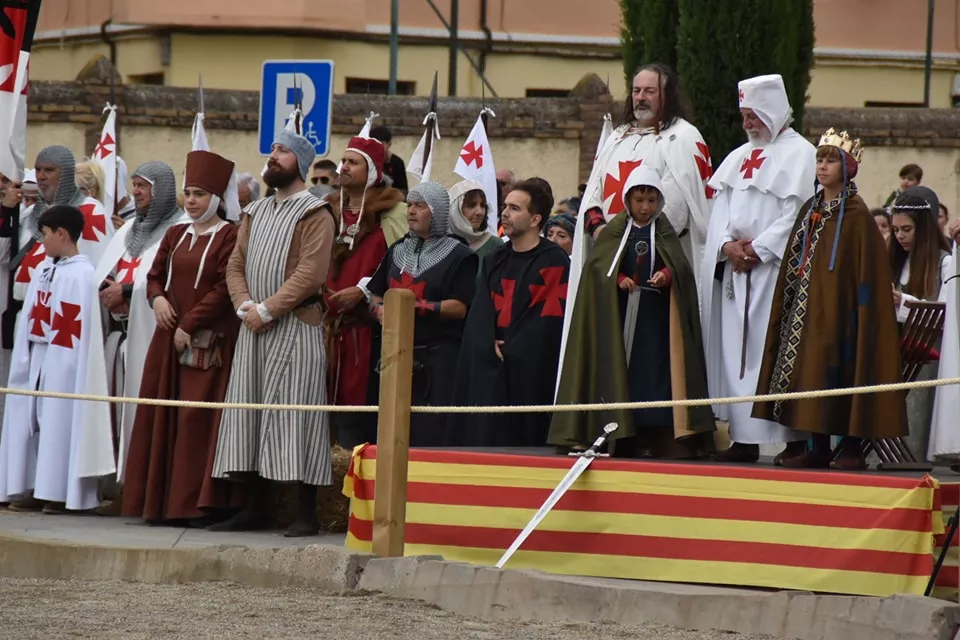 Torneo medieval del Homenaje Templario a Jaime I y Guillem de Mont-Rodón.