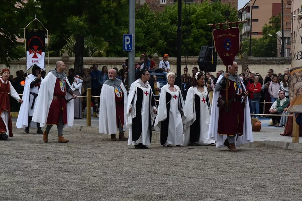 Torneo medieval del Homenaje Templario a Jaime I y Guillem de Mont-Rodón.