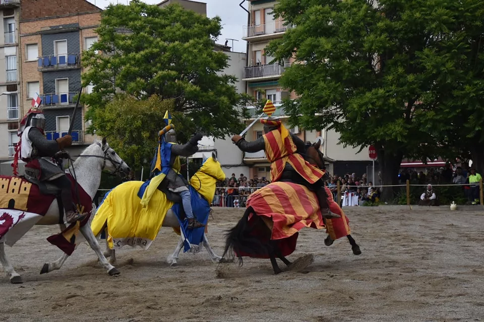 Torneo medieval del Homenaje Templario a Jaime I y Guillem de Mont-Rodón.
