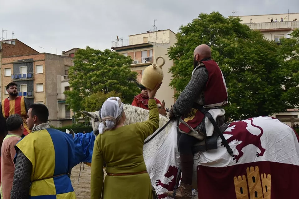 Torneo medieval del Homenaje Templario a Jaime I y Guillem de Mont-Rodón.