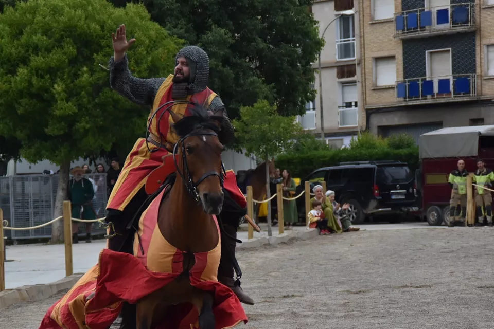 Torneo medieval del Homenaje Templario a Jaime I y Guillem de Mont-Rodón.