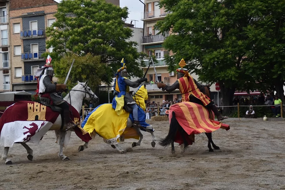 Torneo medieval del Homenaje Templario a Jaime I y Guillem de Mont-Rodón.