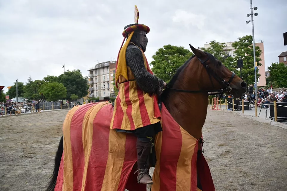 Torneo medieval del Homenaje Templario a Jaime I y Guillem de Mont-Rodón.
