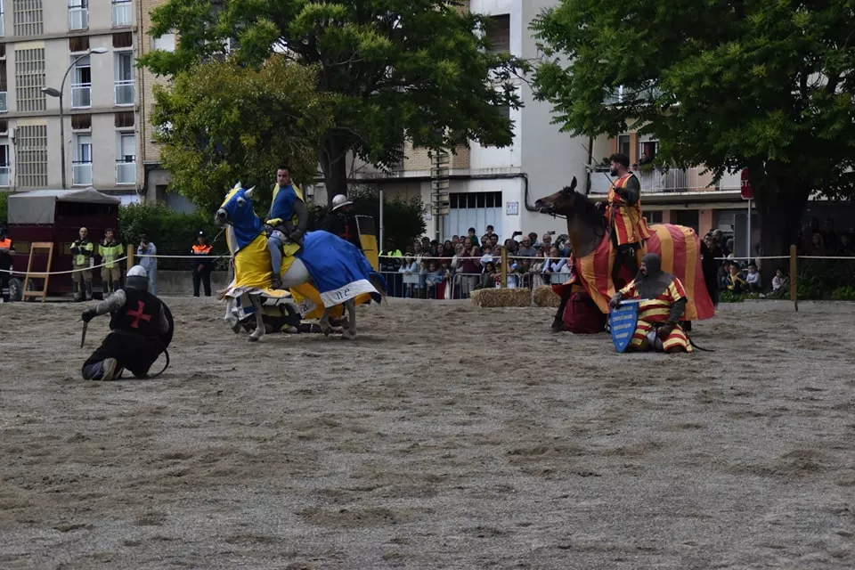 Torneo medieval del Homenaje Templario a Jaime I y Guillem de Mont-Rodón.