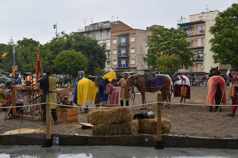 Torneo medieval del Homenaje Templario a Jaime I y Guillem de Mont-Rodón.