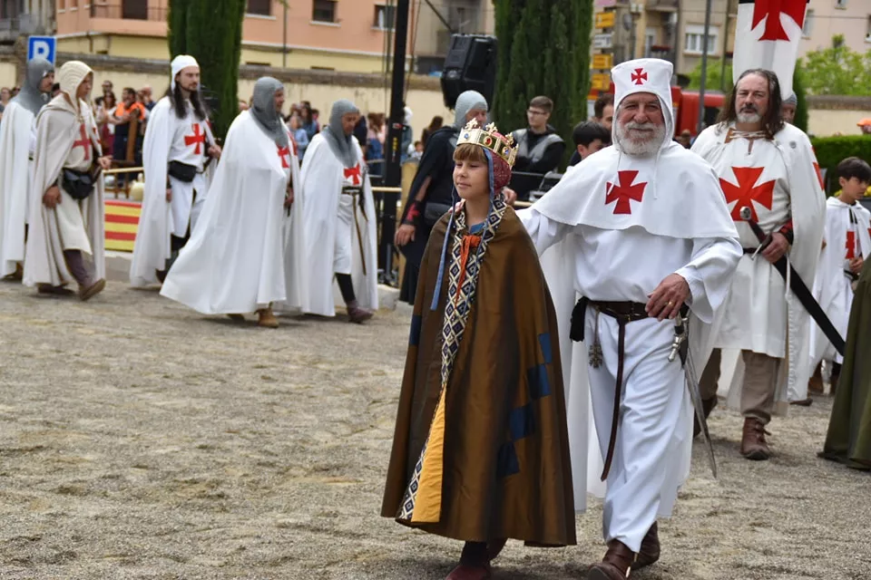 Monzón cierra un ilusionante homenaje templario con diversos actos.