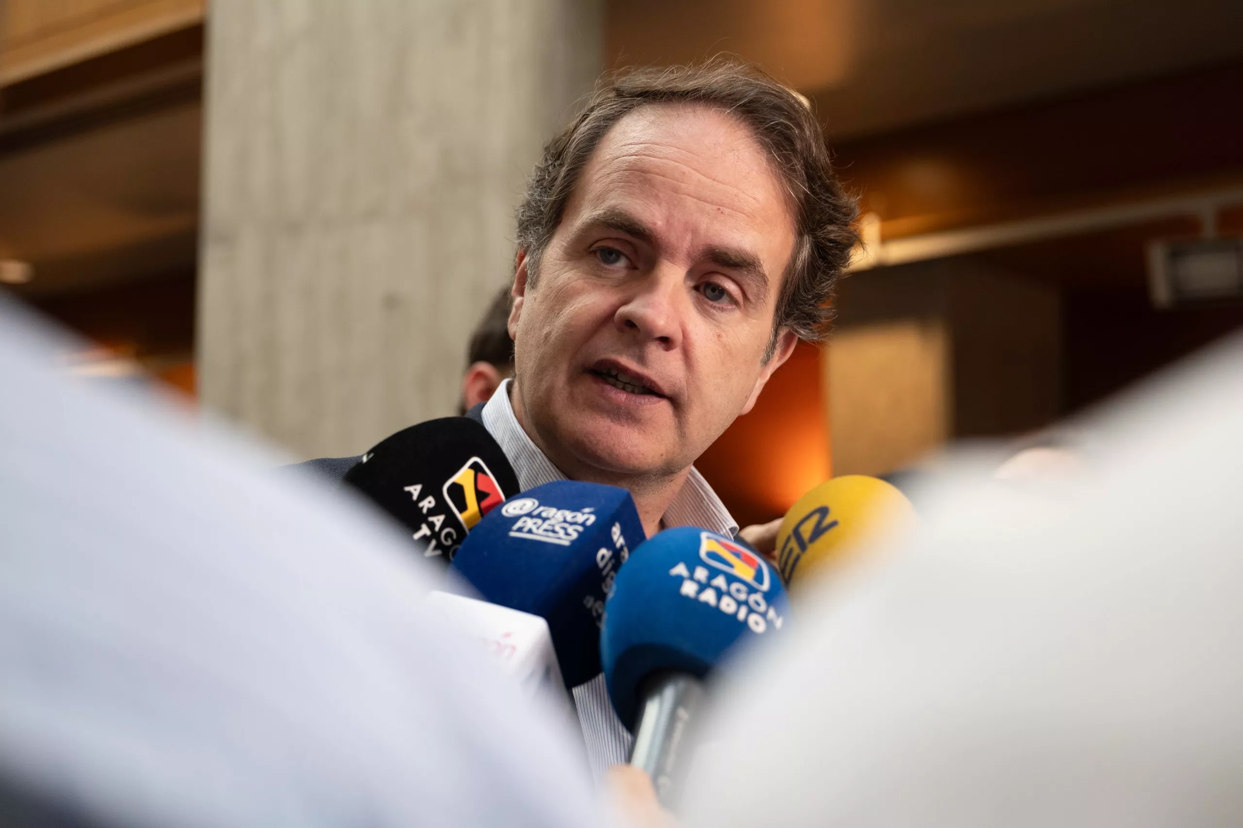 Roberto Bermúdez de Castro, consejero de Hacienda del Gobierno de Aragón