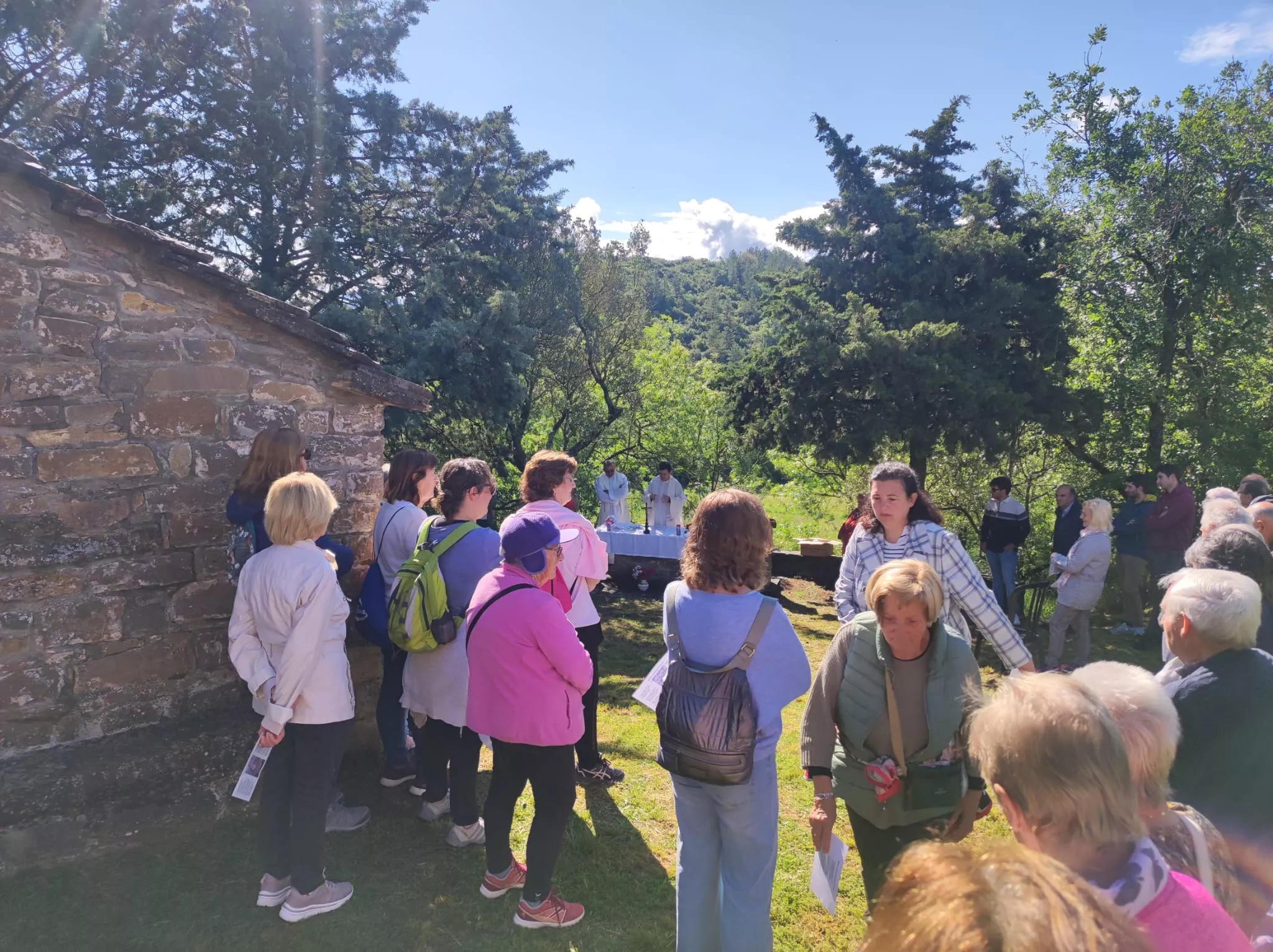 Romería a la ermita de Los Palacios.