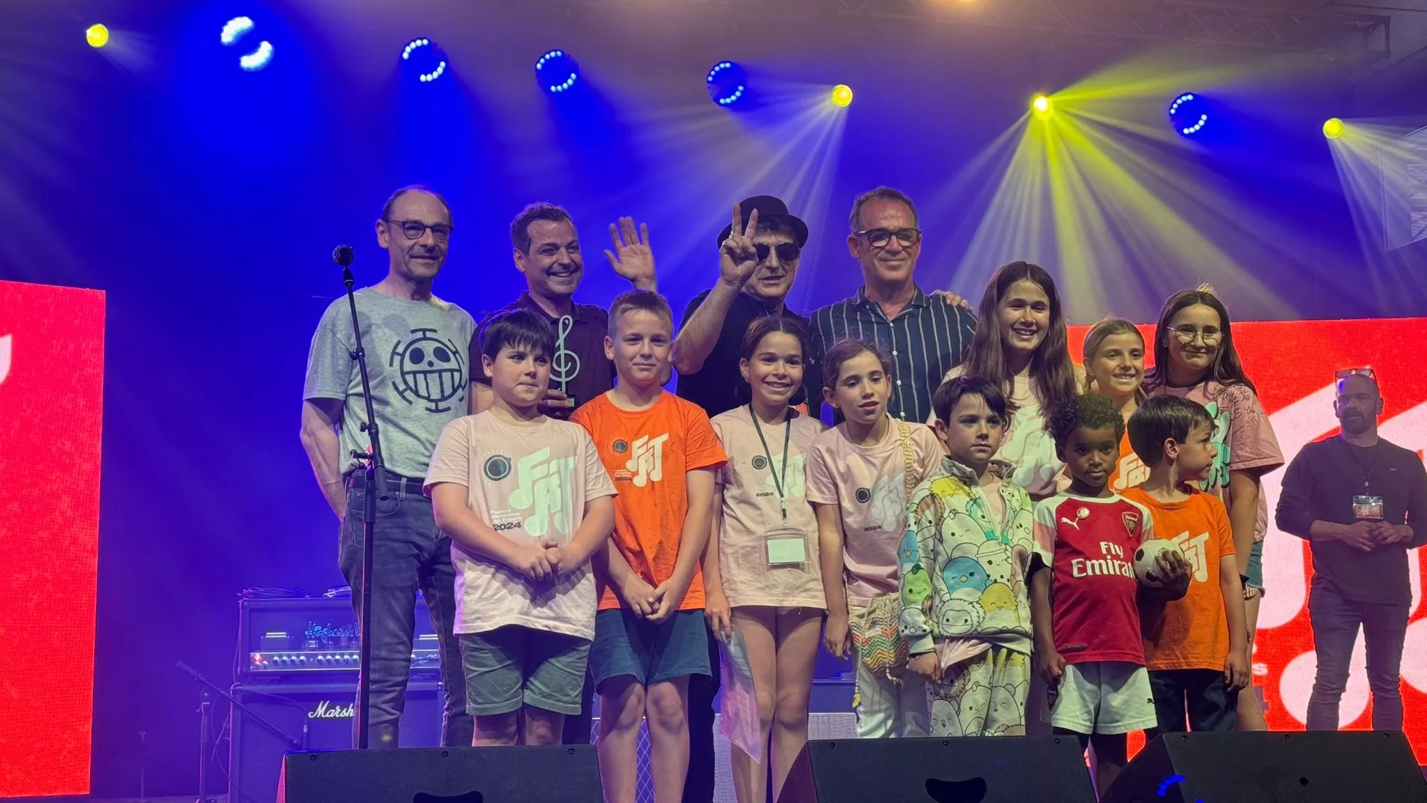 Entrega a Álvaro Fuentes del Premio FAT (Festival Alternativo Los Trapos)