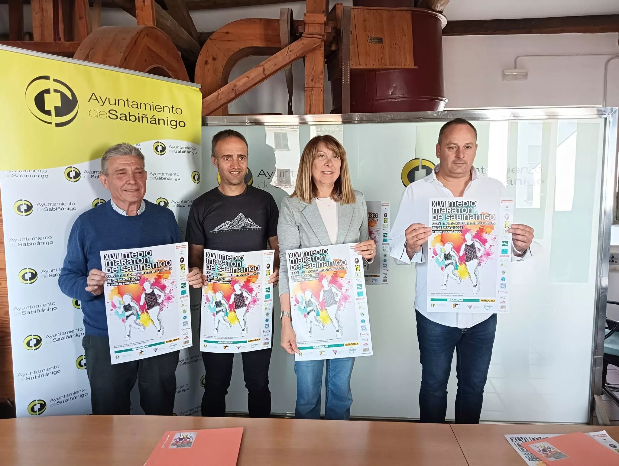 Presentación del Memorial Antonio Lardiés, 10K y Medio Maratón de Sabiñánigo.