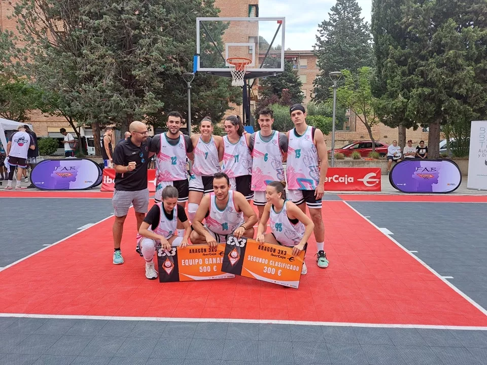 Imágenes de la Aragón 3x3 Ibercaja de baloncesto