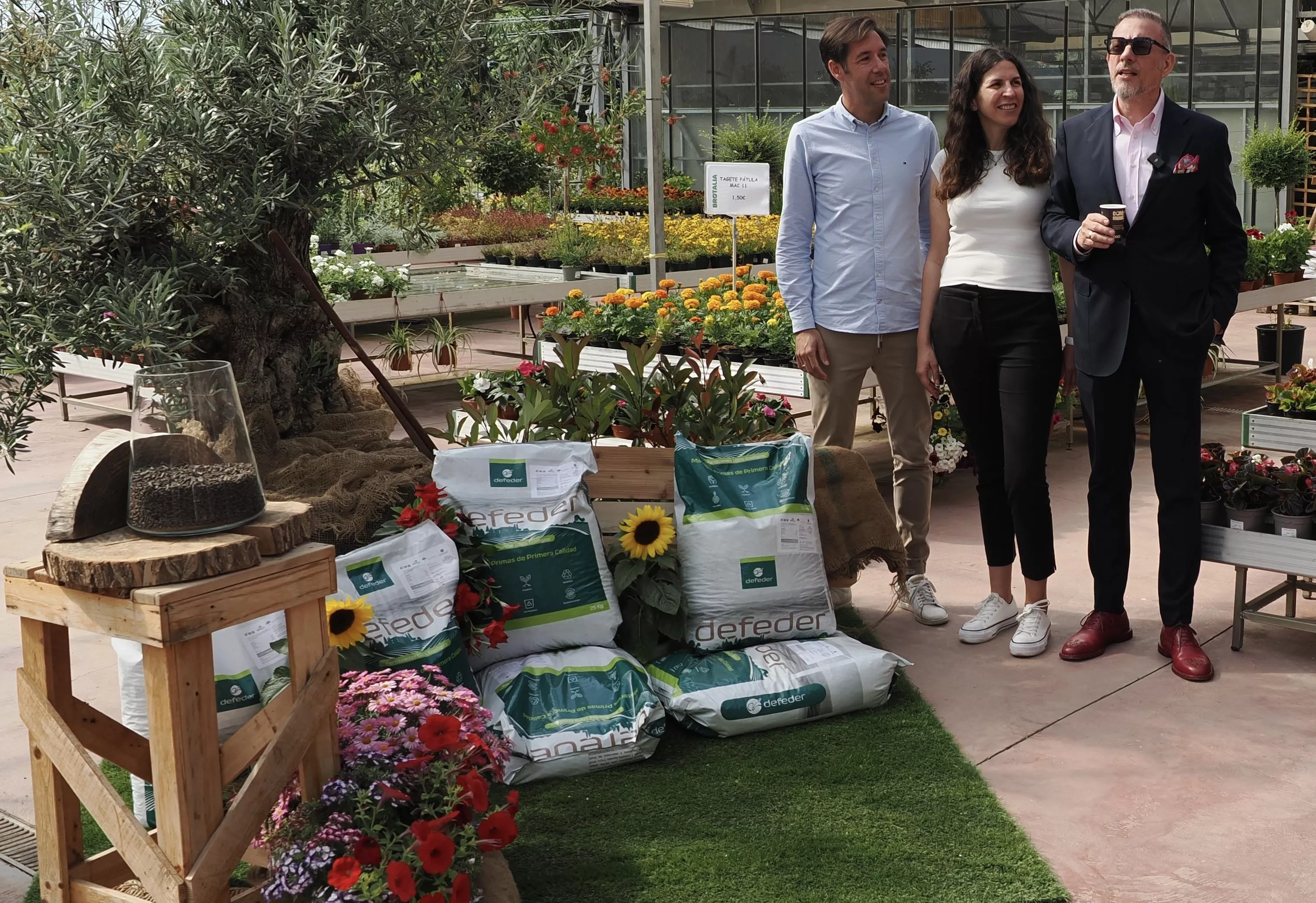 Juan Monter, Sara Comenge y Raúl Benito en Valentia.