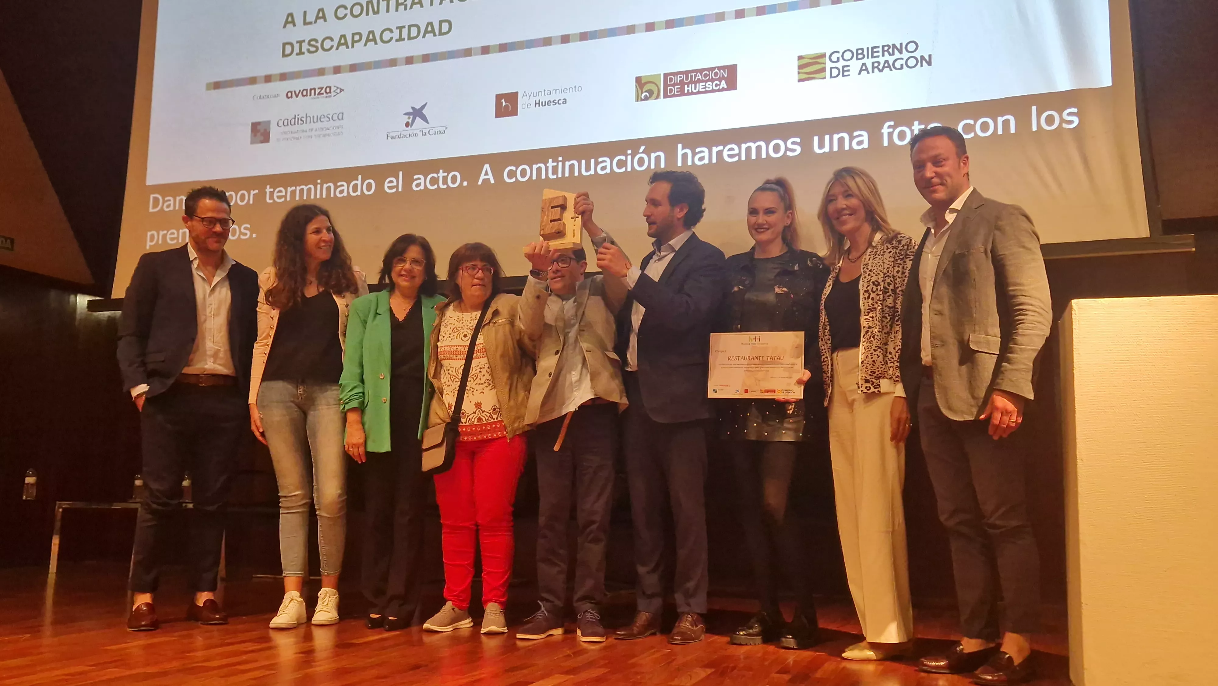 Imagen de archivo de la entrega del II Premio Empresa Más Inclusiva. Foto Myriam Martínez 