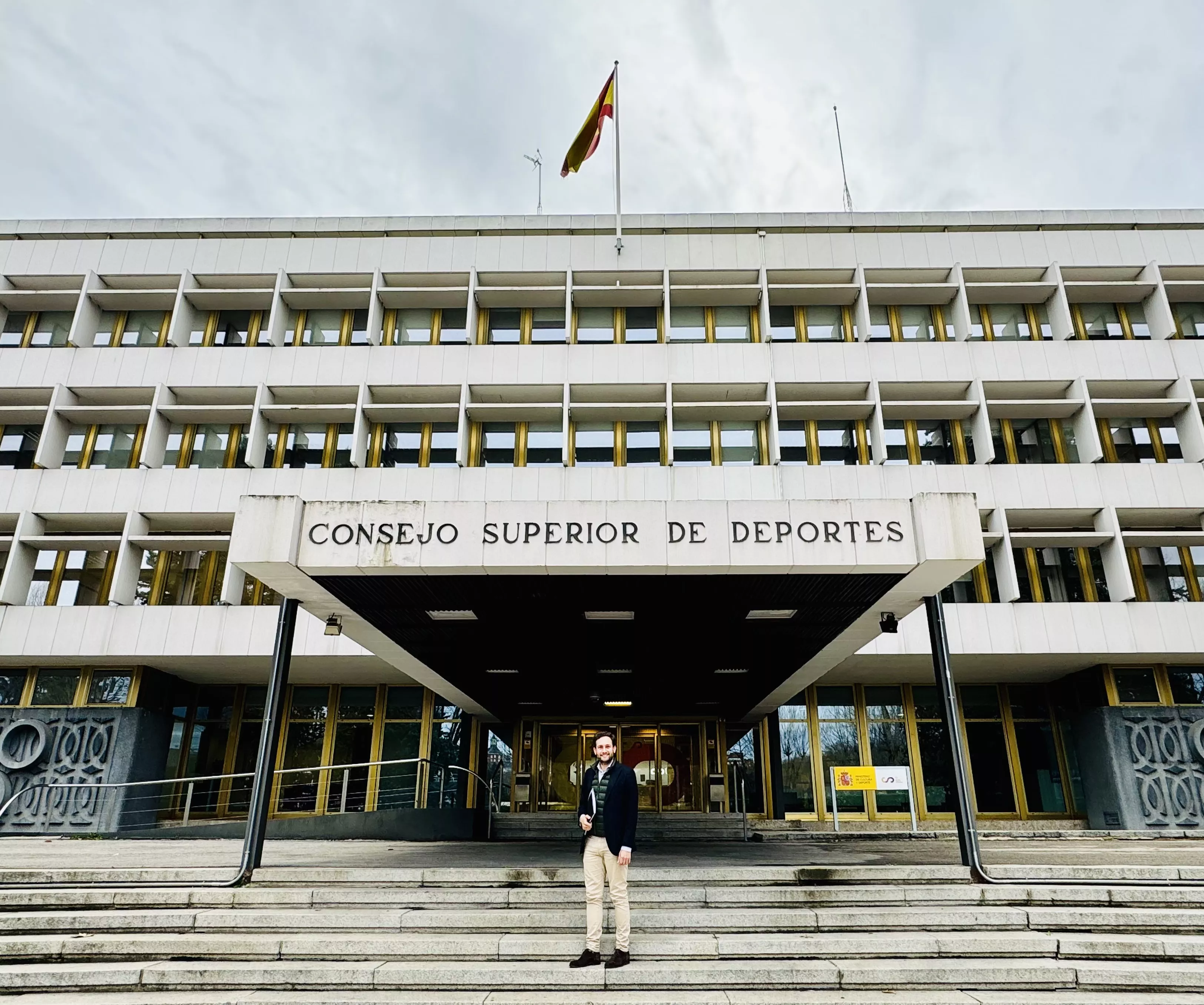 Isaac Claver en el Consejo Superior de Deportes
