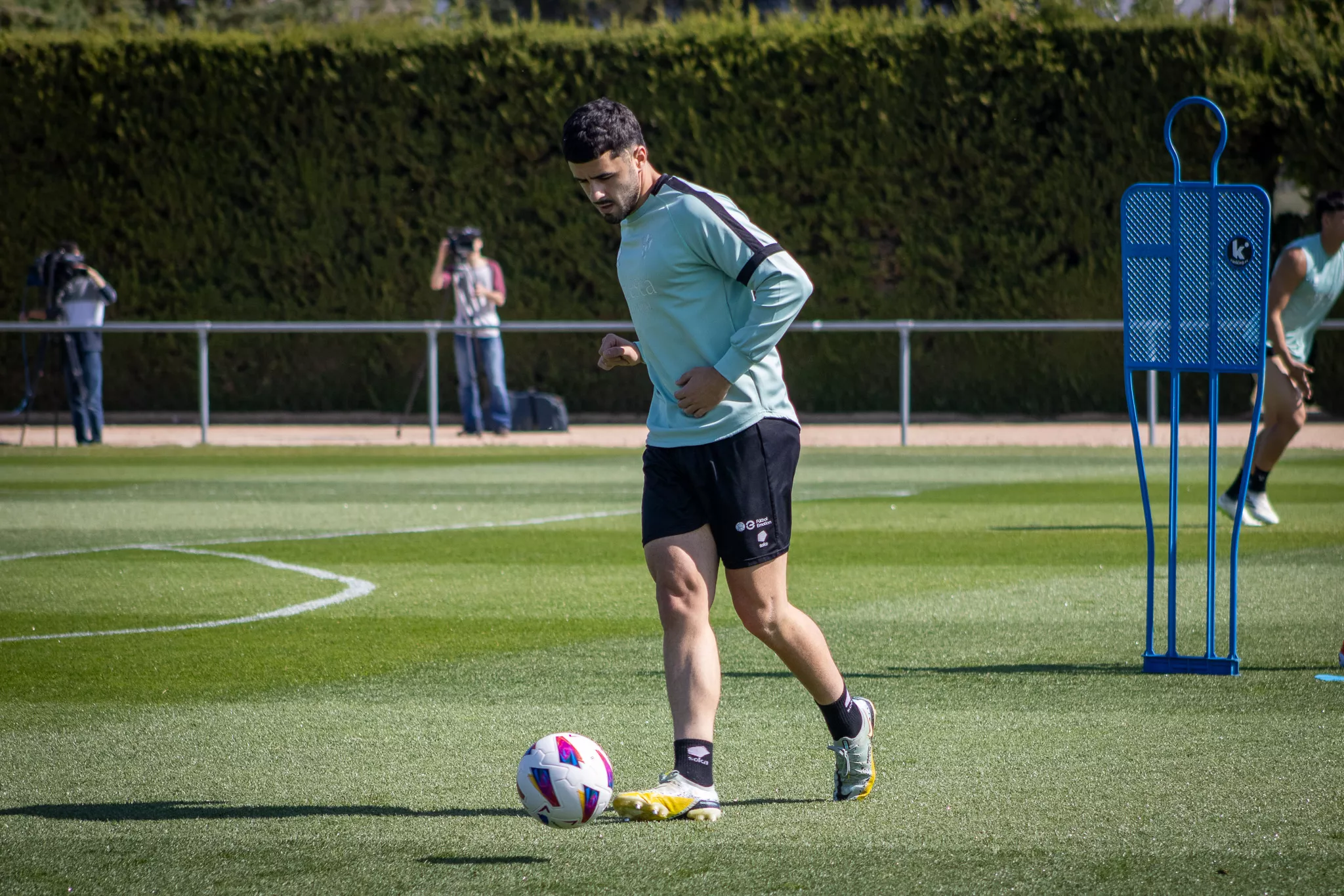 Rubén Pulido ya entrena con el grupo