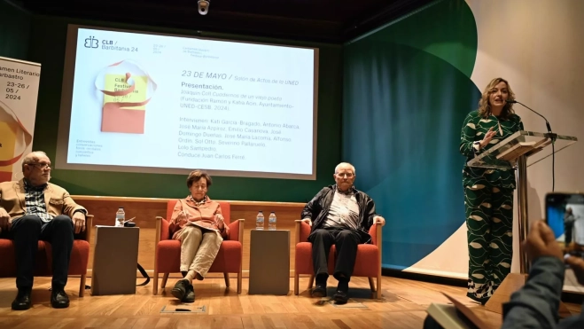 Pilar Abad, en la primera jornada de Barbitania Pilar Abad, en la primera jornada de Barbitania