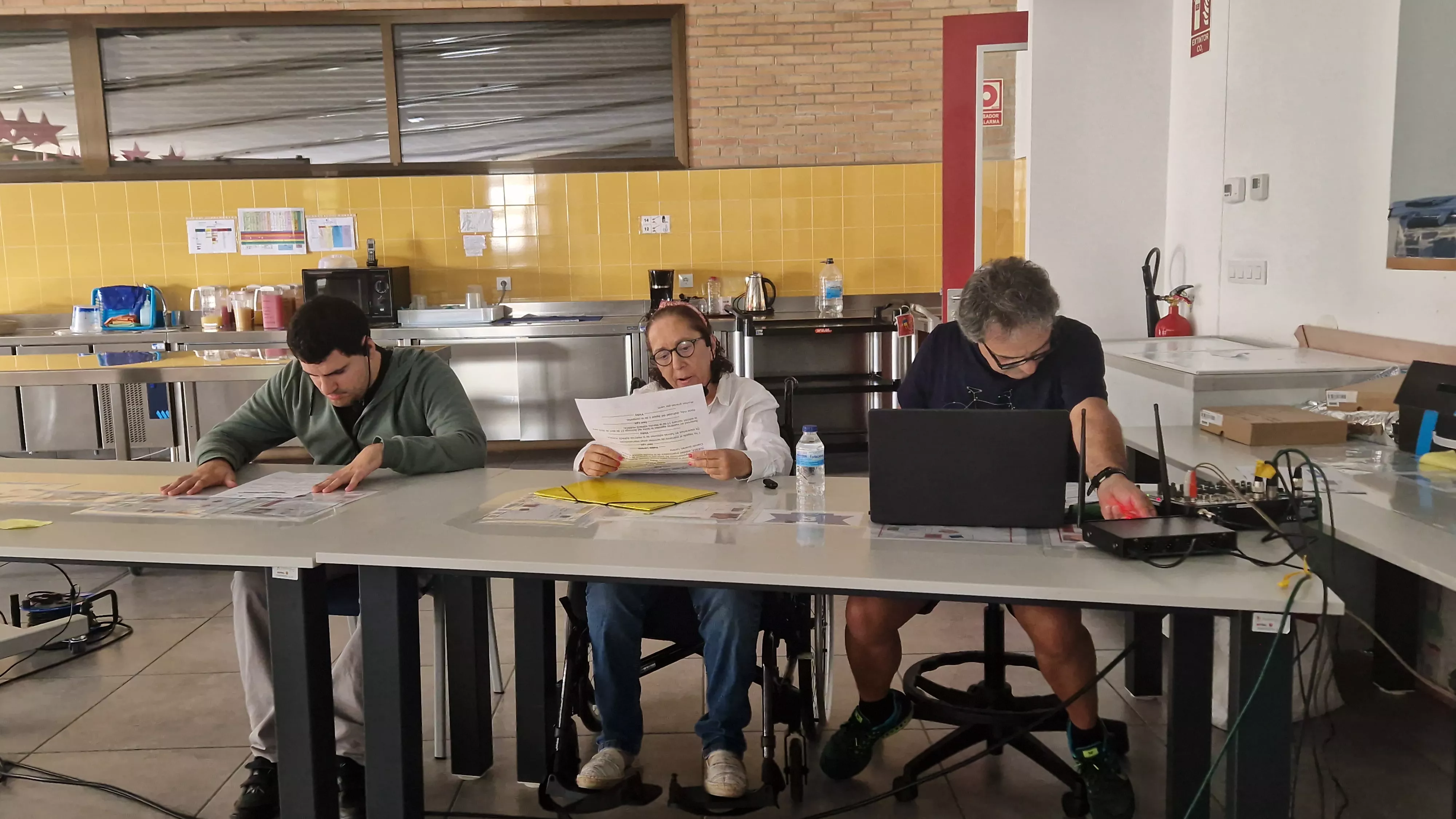 Acto de agradecimiento a los colaboradores de la 12ª Marcha Aspace Huesca. Foto Myriam Martínez