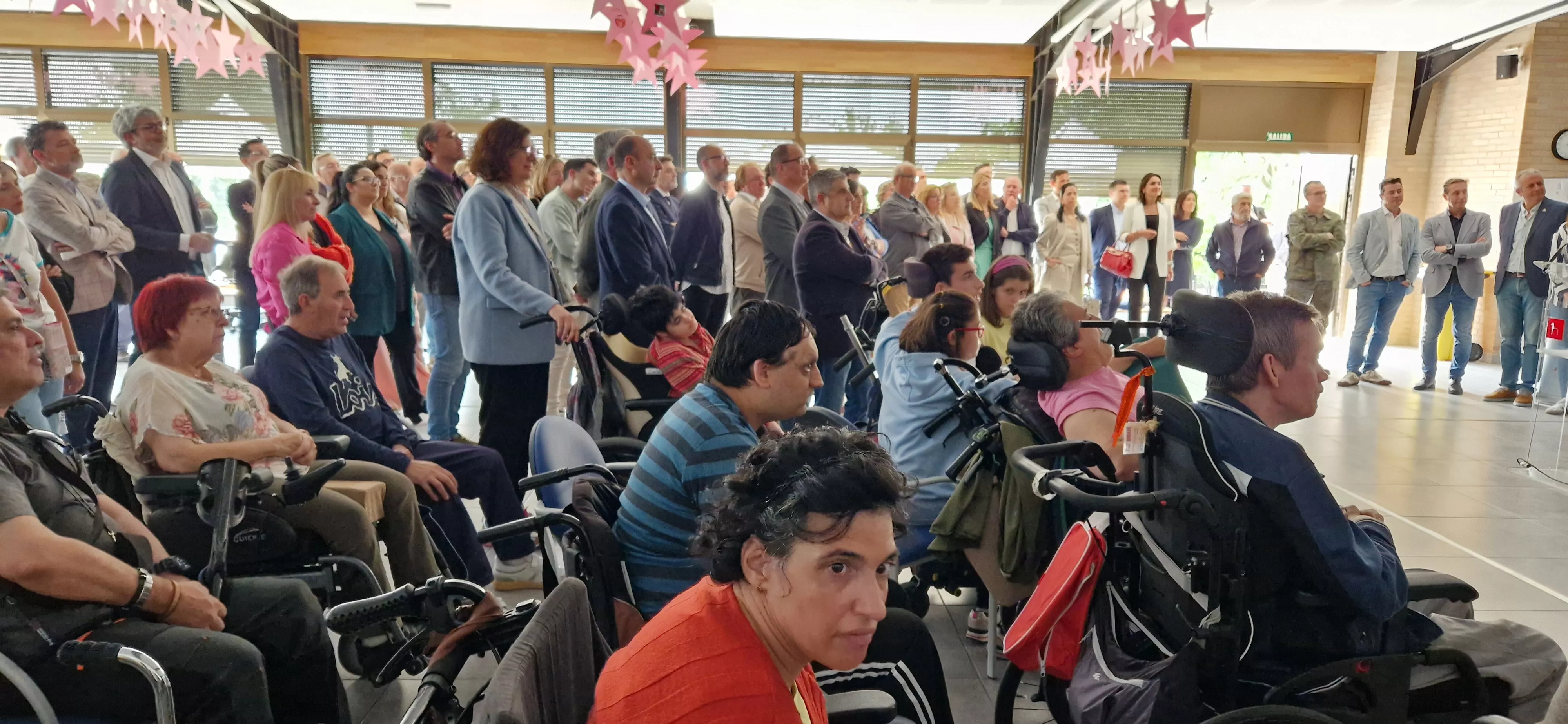 Acto de agradecimiento a los colaboradores de la 12ª Marcha Aspace Huesca. Foto Myriam Martínez