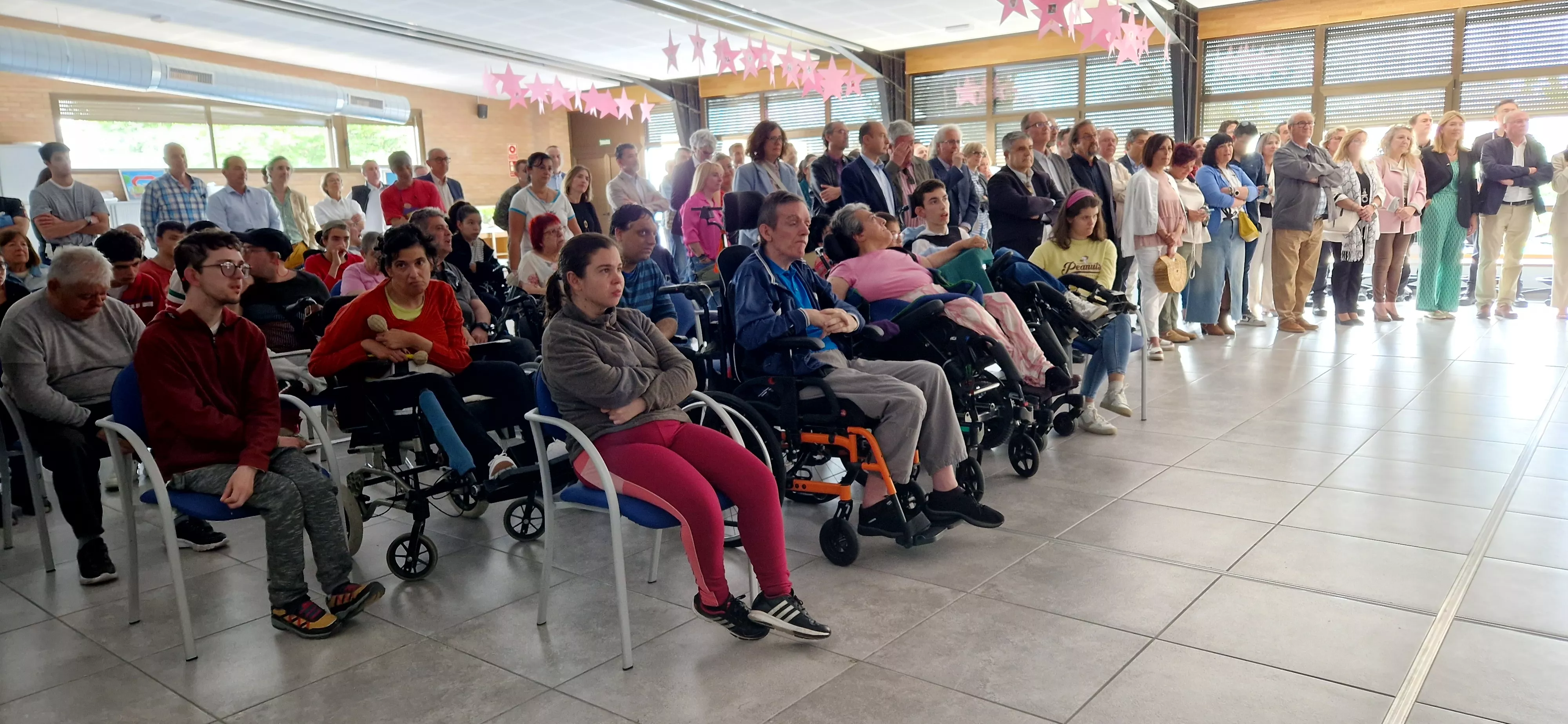 Acto de agradecimiento a los colaboradores de la 12ª Marcha Aspace Huesca. Foto Myriam Martínez