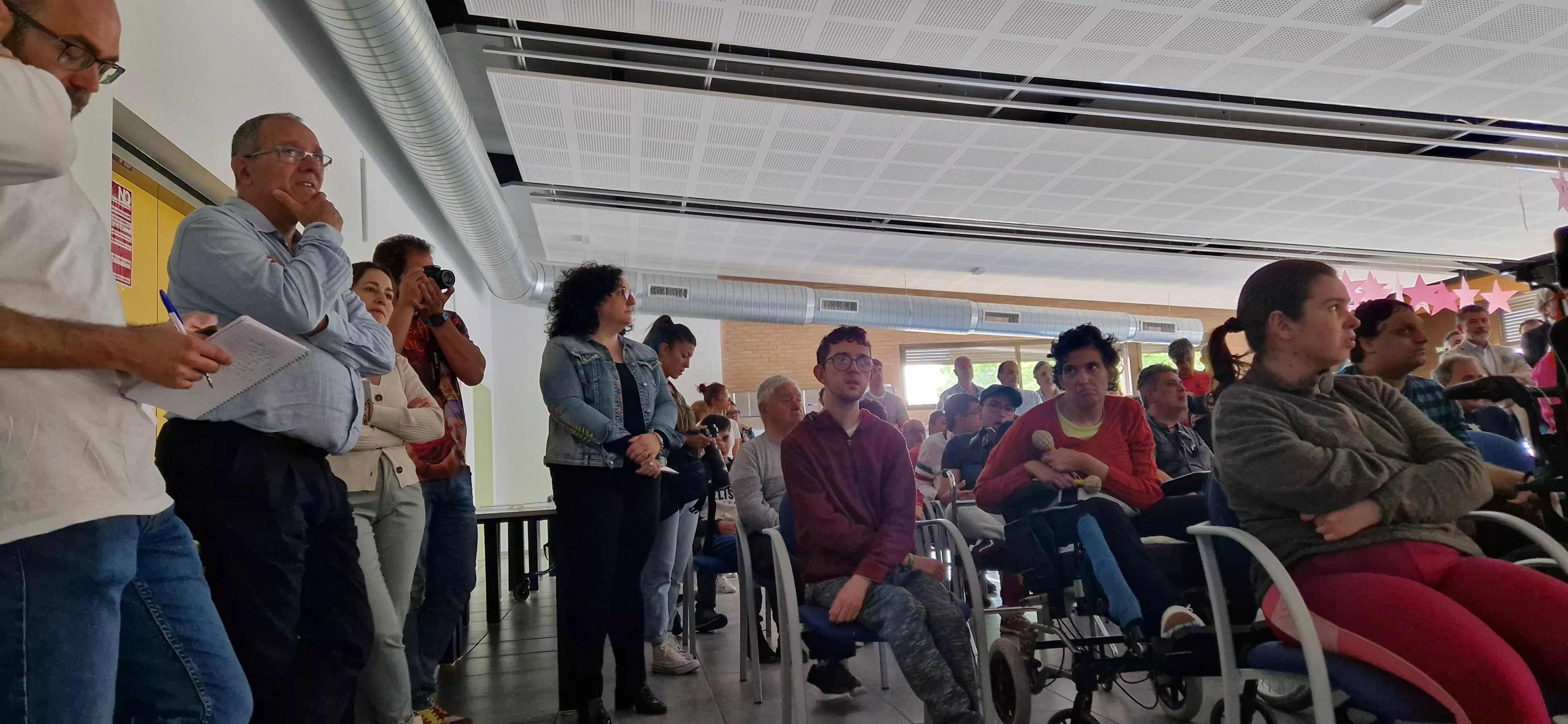 Acto de agradecimiento a los colaboradores de la 12ª Marcha Aspace Huesca. Foto Myriam Martínez