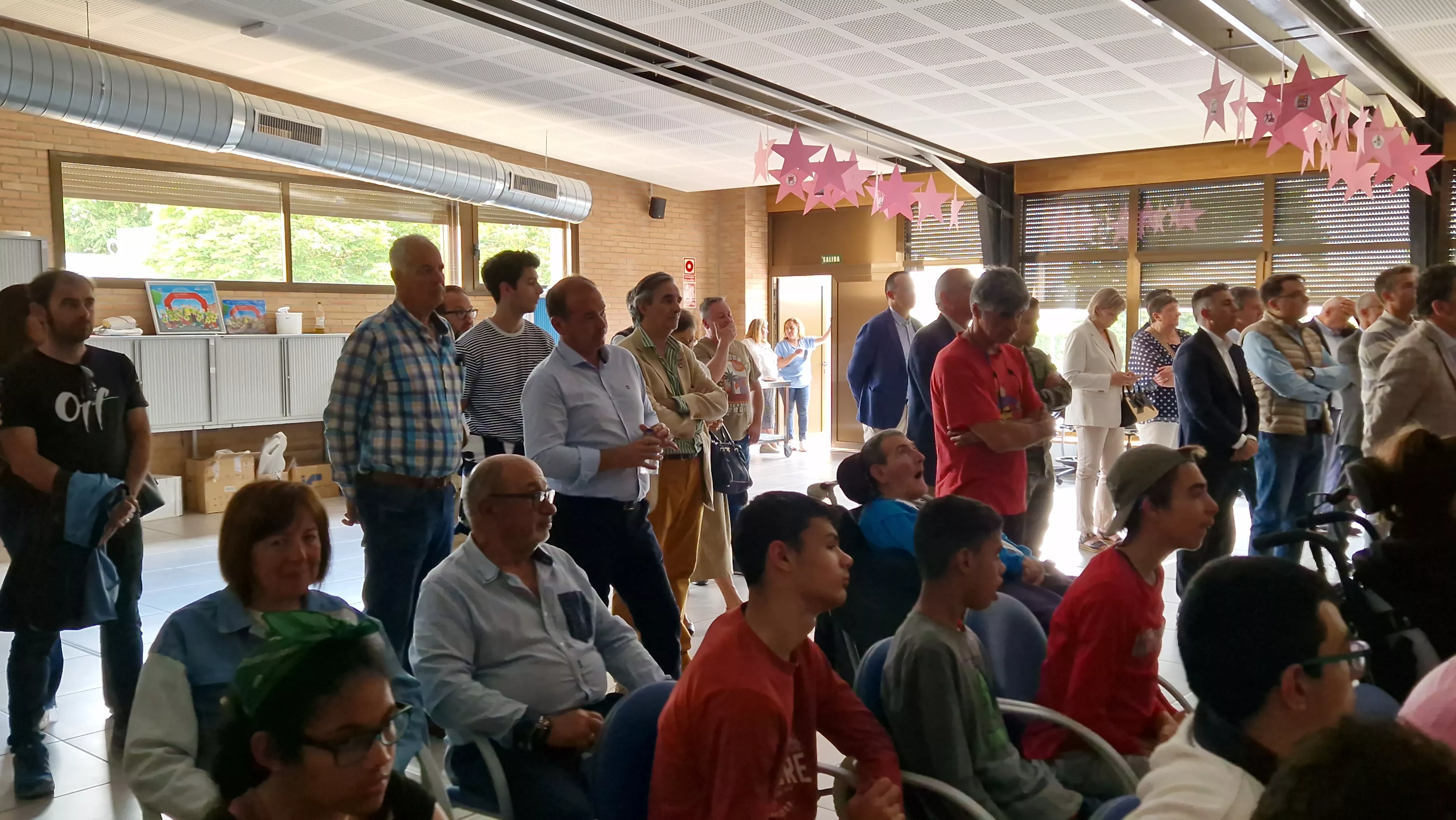 Acto de agradecimiento a los colaboradores de la 12ª Marcha Aspace Huesca. Foto Myriam Martínez