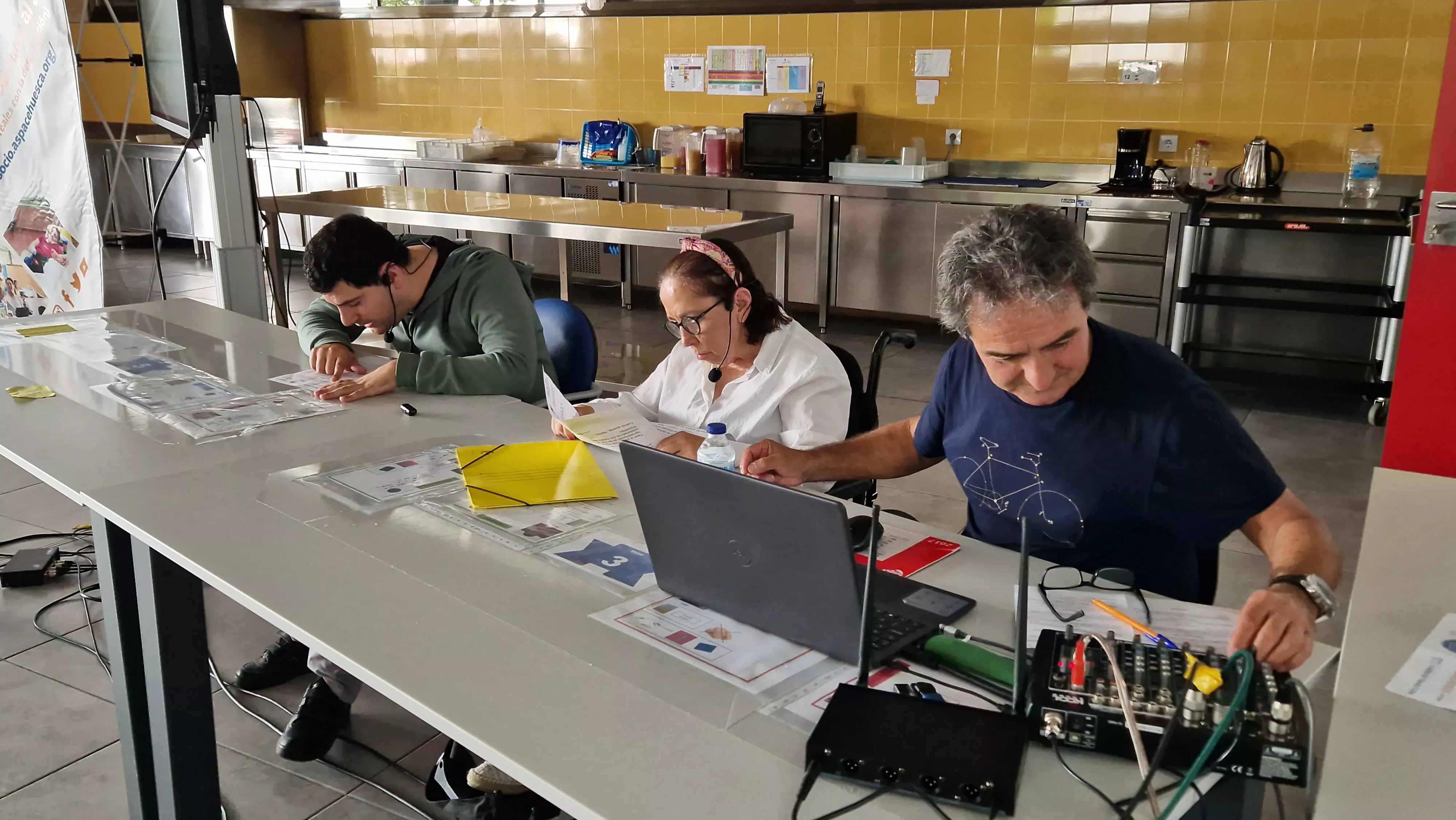 Acto de agradecimiento a los colaboradores de la 12ª Marcha Aspace Huesca. Foto Myriam Martínez