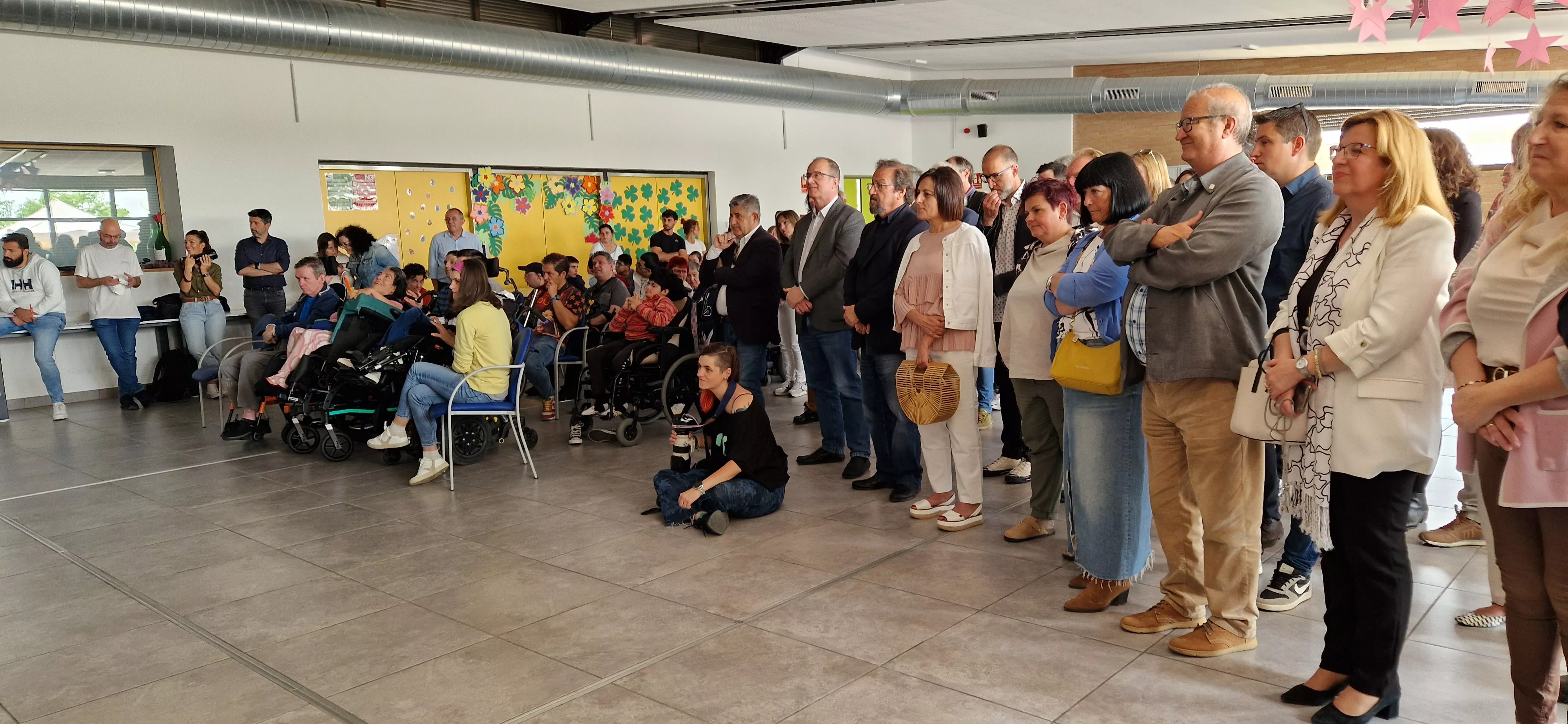 Acto de agradecimiento a los colaboradores de la 12ª Marcha Aspace Huesca. Foto Myriam Martínez